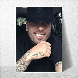 Nicky Jam Motivo de flujo Vocal único Nicky Jam Posters