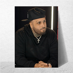 Nicky Jam Reggaeton Legend Style Nicky Jam Poster
