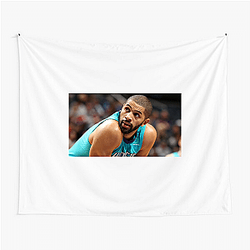 Veteran Locker Room Presence Nicolas Batum Tapestries