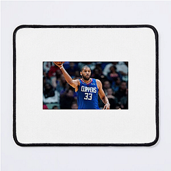 European Basketball Icon Nicolas Batum Mouse Pads