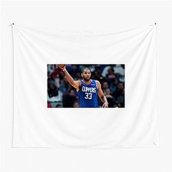 European Basketball Icon Nicolas Batum Tapestries