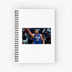 European Basketball Icon Nicolas Batum Notebook