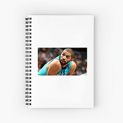 Veteran Locker Room Presence Nicolas Batum Notebook