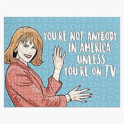 You're Not Anyone in America Unless You're on TV - Nicole Kidman - To Die For (1995 Film) Jigsaw Puzzle