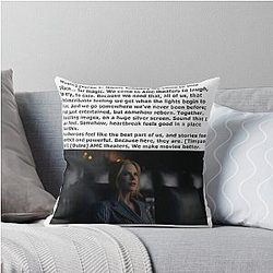 Nicole Kidman AMC Meme Throw Pillow