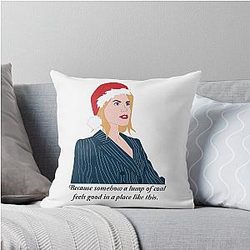 Nicole Kidman AMC Christmas Throw Pillow