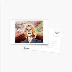 Nicole Kidman AMC Fan Art - Unhinged Advertising with an Oscar Winner Postcard