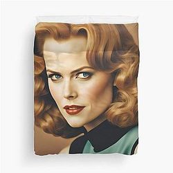 Nicole Kidman Duvet Cover