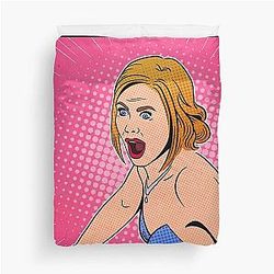 Shocked Nicole Duvet Cover