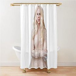 Nicole Kidman Starring in Big Little Lies Shower Curtain