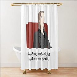 Nicole Kidman Shower Curtain