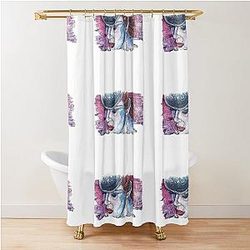 Nicole Kidman Satin Shower Curtain