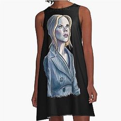 Nicole Kidman at A-Line Dress
