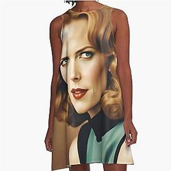 Nicole Kidman A-Line Dress