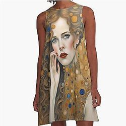 Nicole Kidman Klimt A Line Dress