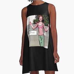 Nicole Kidman Divorce A-Line Dress