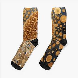 Nicole Kidman in Klimt style socks