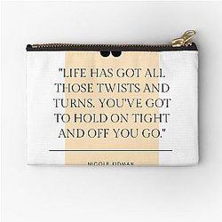 Nicole Kidman Quote Pouch