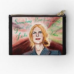 Nicole Kidman AMC Fan Art Unhinged Advertising with an Oscar Winner Zipper Pouch
