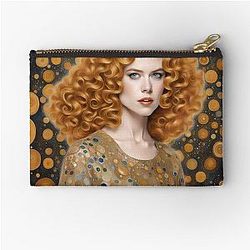 Nicole Kidman Klimt Style Zipper Pouch