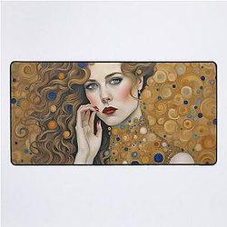 Nicole Kidman Klimt desk mat