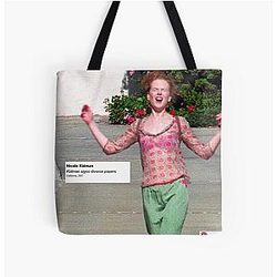 Nicole Kidman Divorce Photo Tote Bag