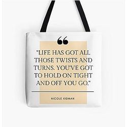 Nicole Kidman Quote Tote Bag