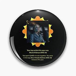 Nicole Kidman Spotify Wrapped Pin