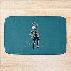 Nier Automata 2B YoRHa Bath Mat