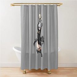 Nier Automata Shower Curtain