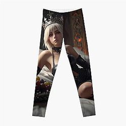 Nier Automata 2B Leggings