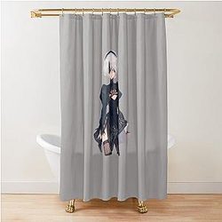 Nier Automata Shower Curtain