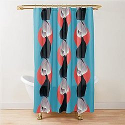 Nier Automata 2B Shower Curtain