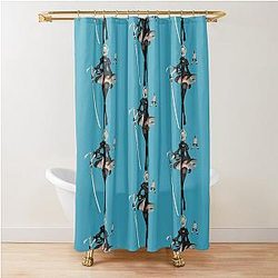 Nier: Automata 2B Shower Curtain