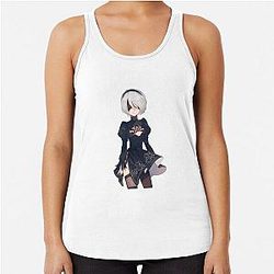 Nier Automata Racerback Tank