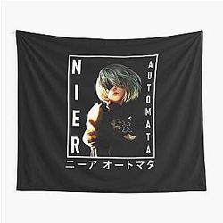Nier Automata 2B Yorha Tapestry → Nier Automata 2B Yorha Tapestry