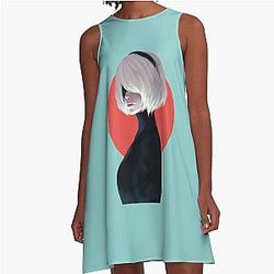 Nier: Automata 2B A-Line Dress