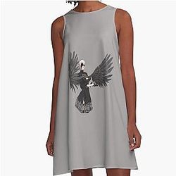 B2 Nier Automata A-Line Dress