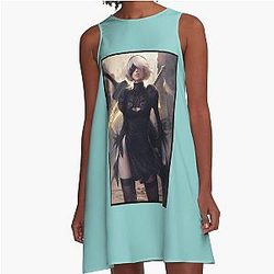 2B Nier Automata A-Line Dress