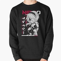 Nier Automata 2B Pullover Sweatshirt