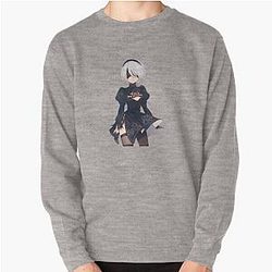 Nier Automata Pullover Sweatshirt