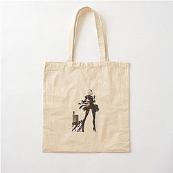 Nier Automata Cotton Tote Bag
