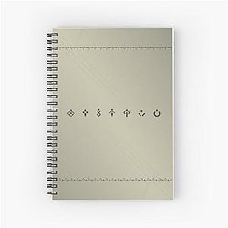 Nier Automata Menu UI Notebook