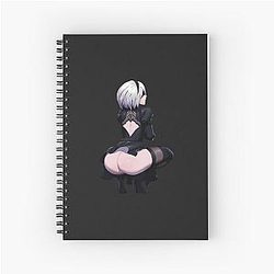 Nier Automata 2B Spiral Notebook