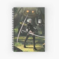 Nier Automata Spiral Notebook