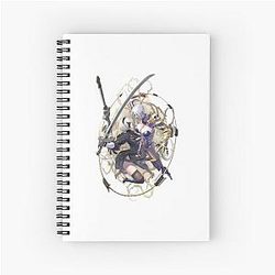 B2 Nier Automata Spiral Notebook