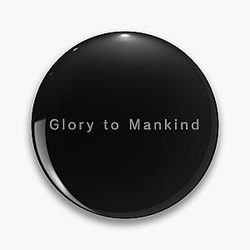 Glory to Mankind Nier Automata Pin