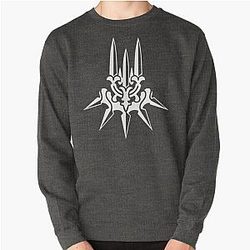 NieR Automata Yorha Symbol white Pullover Sweatshirt
