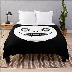 Emil Nier Automata Shirt Throw Blanket