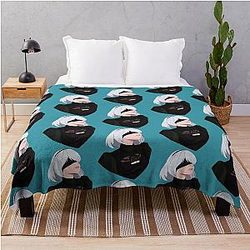 Nier Automata Throw Blanket